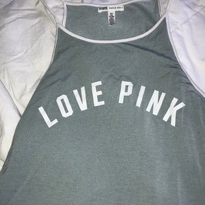 Pink tank top